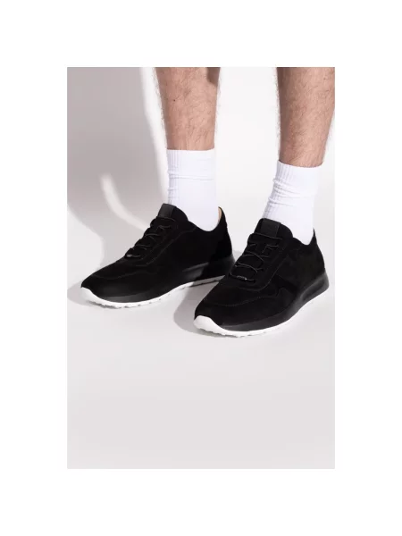 Sneakersy Tod's skórzane czarne