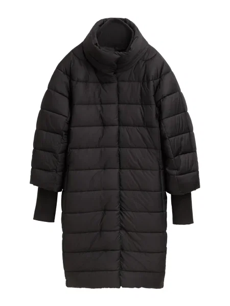 TOM TAILOR Palton de primăvară-toamnă negru