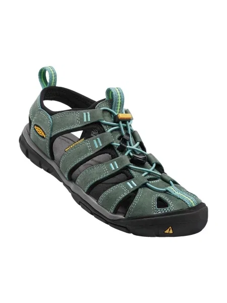 Kožené sandály Keen zelené