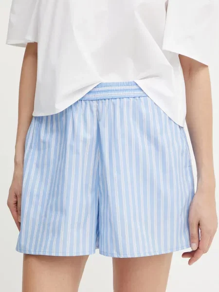 Šortky Ivy Oak PIPER ANN high waist modrá