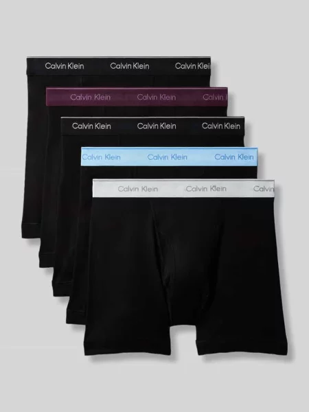 Obcisłe bokserki z czystej bawełny w Calvin Klein Underwear czarne