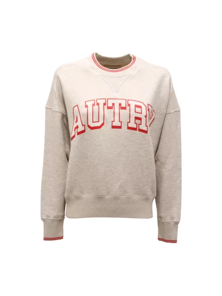 Bluza z kapturem Autry z kapturem szara