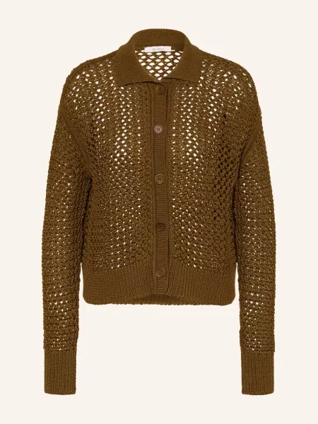 Max Mara Pletený Svetr Film khaki