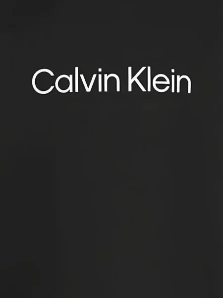 Bluza z kapturem dziecięca Calvin Klein czarna