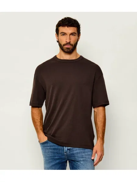 Joop! Jeans Tricou Ciarlan | Oversize fit maro