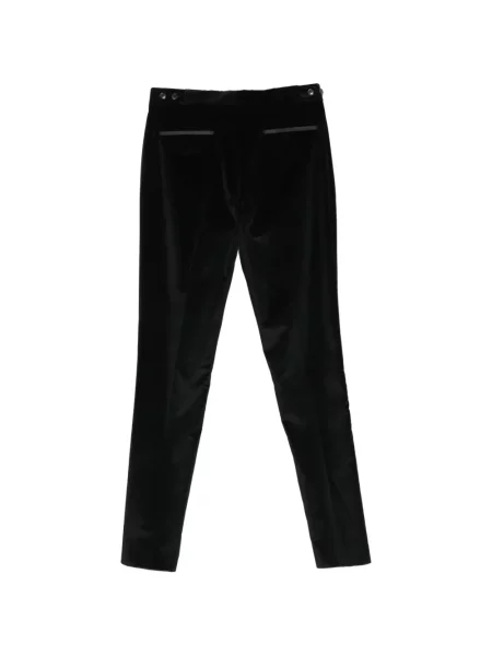 Pantaloni Paul Smith de catifea cu dungi negru