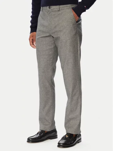 Tommy Hilfiger Παντελόνι chino Denton Σκούρο γκρι
