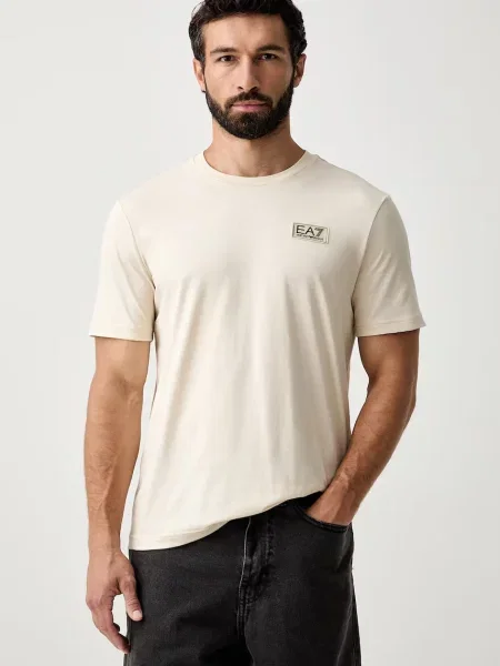 Emporio Armani tricou pentru bărbați din bej