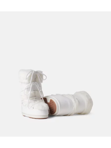 Gyerek bokacsizma Moon Boot fehér