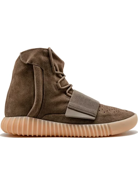 Sneakerși Adidas Yeezy maro