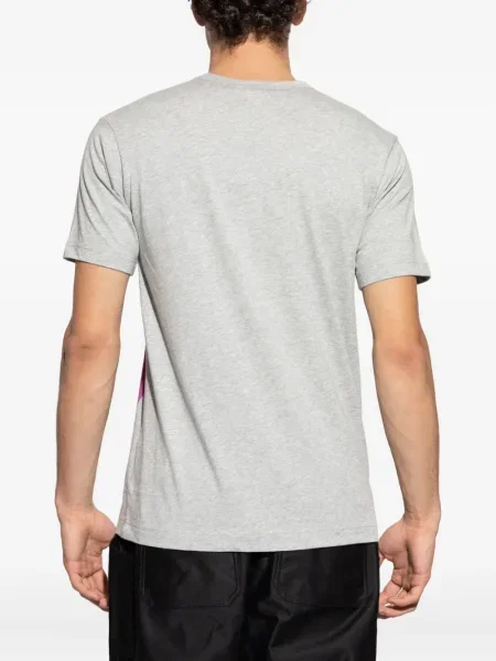 Tricou Comme Des Garçons Shirt cu imagine cu imprimeu abstract gri