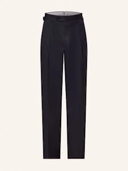 Corneliani Chino Kalhoty Regular Fit tmavě modrá