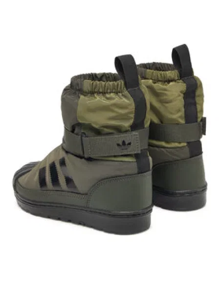 Adidas Škornji za sneg Superstar Winterized Boot Khaki črna