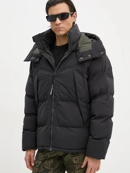 G-Star Raw geaca barbati de iarna oversize negru