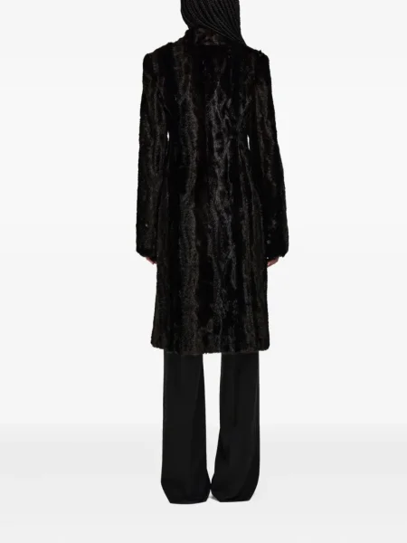 Palton Ferragamo maro