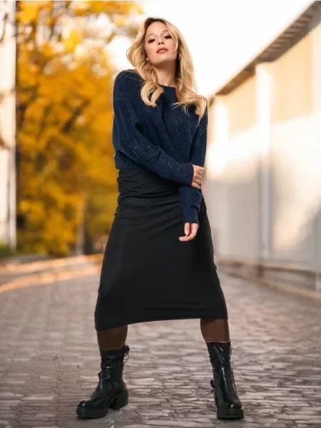 Джемпер темно-синій синій