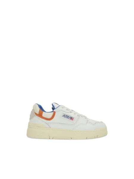Sneakersy Autry zamszowe białe