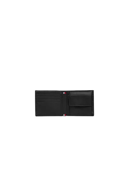 Peňaženka Tommy Hilfiger Th Foundation Cc And Coin čierna