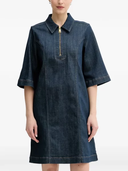 Rochie din denim Mos Mosh albastru