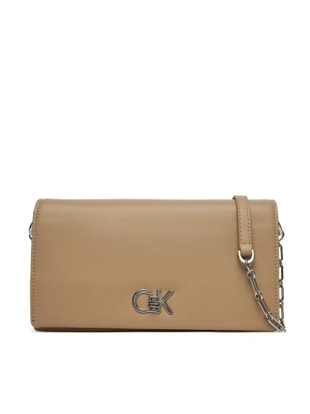 Чанта Calvin Klein бежово