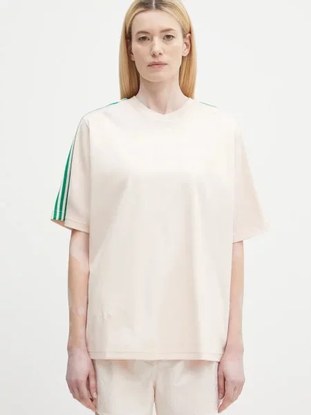 Μπλουζάκι adidas x Wales Bonner T-Shirt Pink/ Wonder Quartz XS ροζ