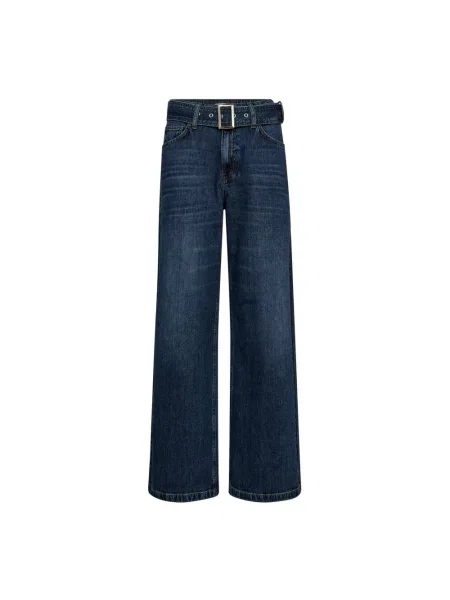 Szerokie jeansy Co'couture niebieskie