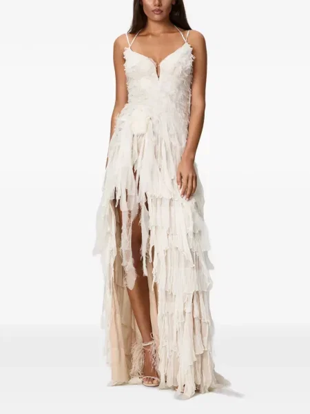 Rochie maxi Norina St alb
