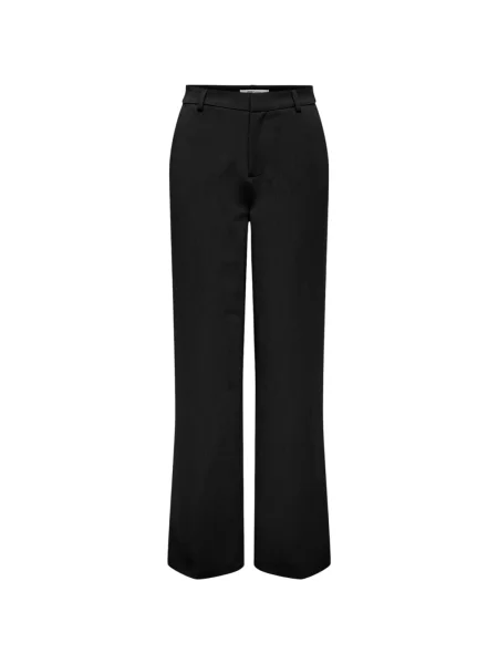 Pantaloni Only de lână negru