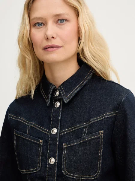 Morgan розкльошена сукня джинсова