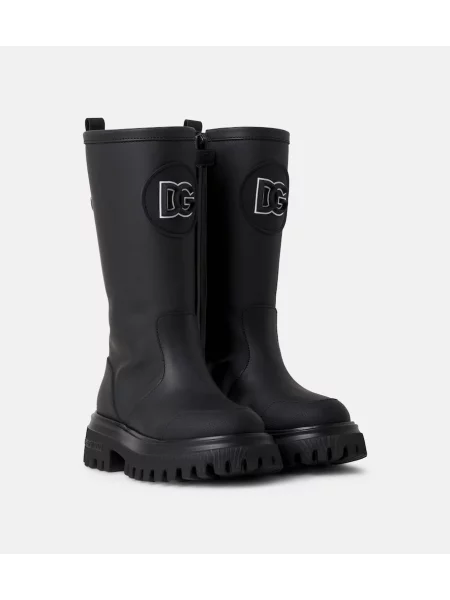 Gyerek bokacsizma Dolce&gabbana fekete