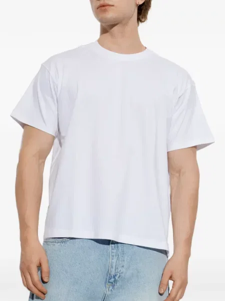 Tricou Rag & Bone cu decolteu rotund alb