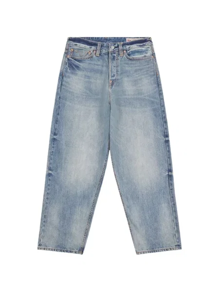 Blugi Evisu cu imagine albastru
