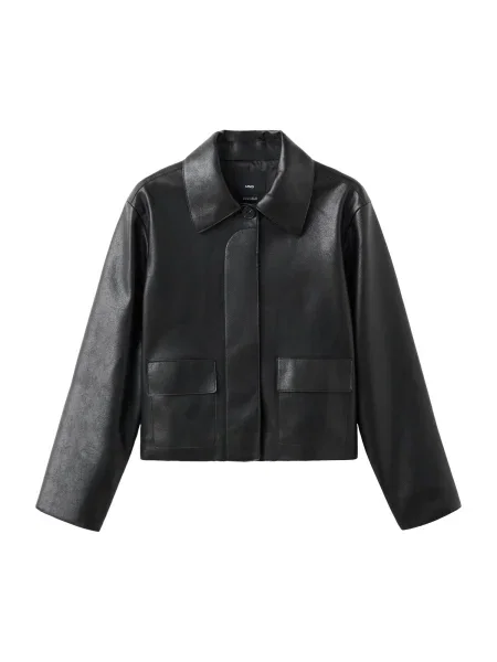 MANGO Geacă de primăvară-toamnă SABINA' negru