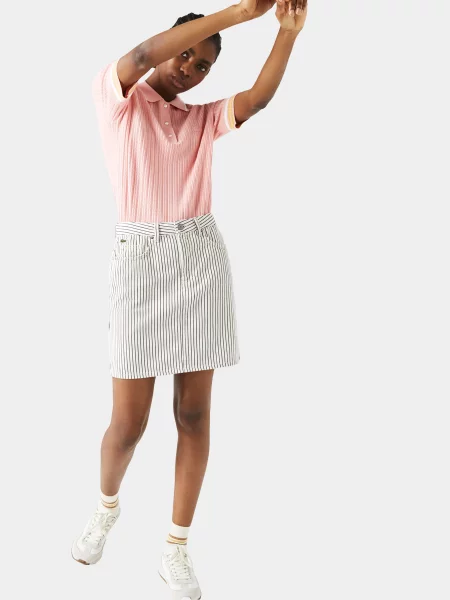 Lacoste Спідниця міні бежевий