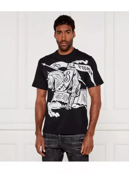 Burberry Tricou EKD negru