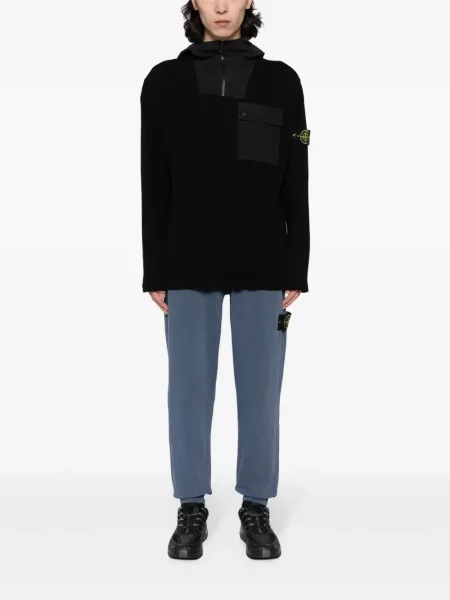 Bėgimas kelnės Stone Island akmenys mėlyna