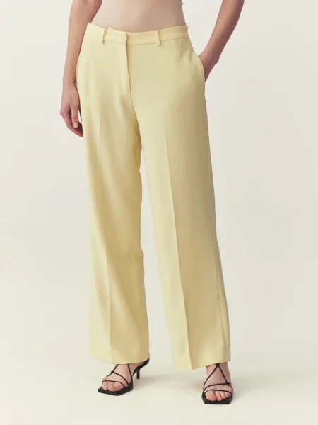 TATUUM Pantaloni deschis galben