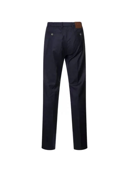 Pantaloni Kiton cu autograf albastru
