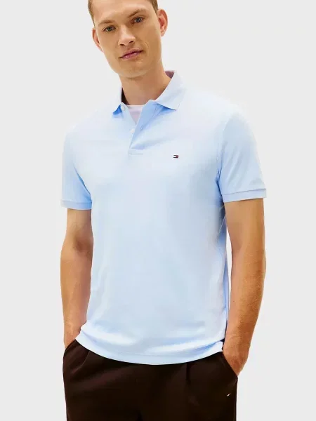 Поло Tommy Hilfiger блакитне