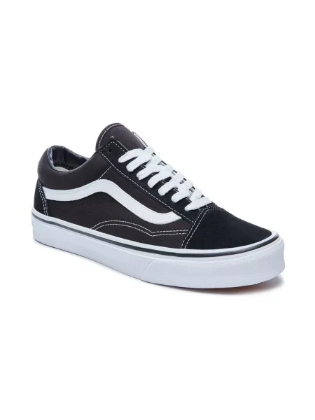 Sneakersy Vans Old Skool skórzane czarne