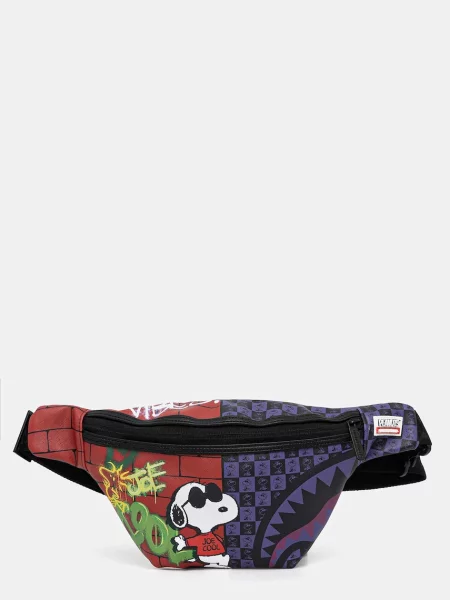 Torbica za okoli pasu Sprayground vijolična