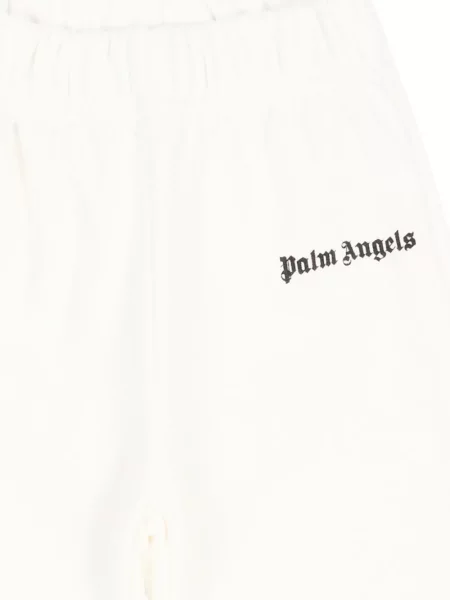Spodnie dziecięce Palm Angels białe