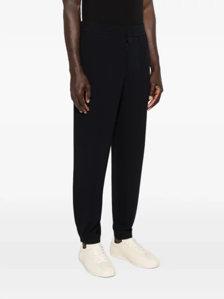Pantaloni Emporio Armani albastru