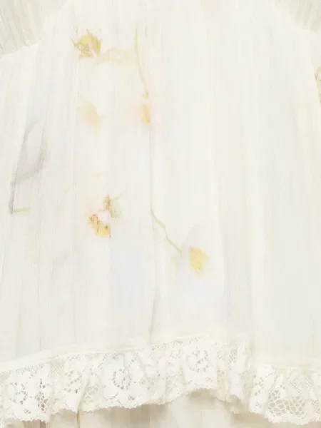 Rochie midi Zimmermann cu model floral cu imagine