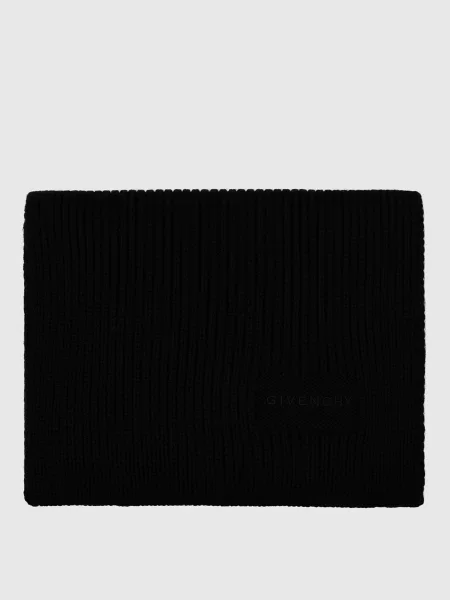 Шерстяной шарф Givenchy черный