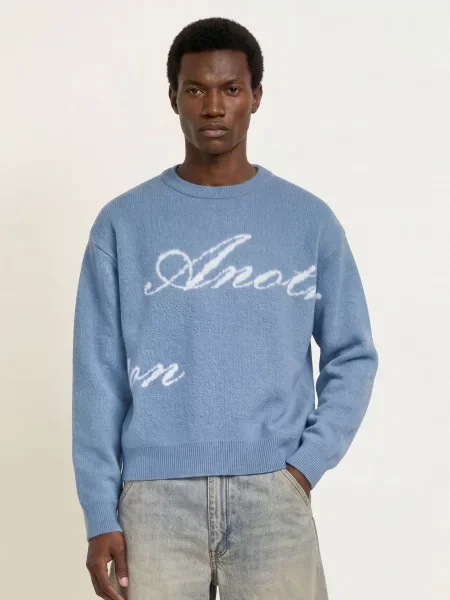 Another Cotton Lab Sweter blau