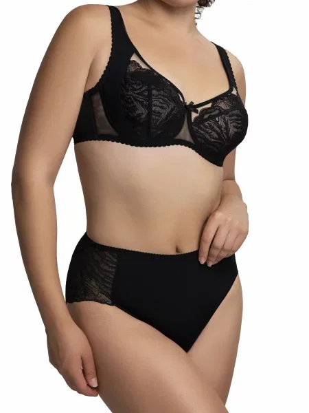 Труси Glora GL bikini поліамід/еластан чорний