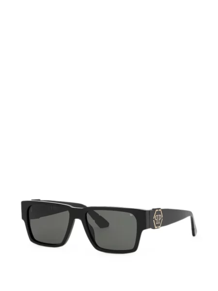 Слънчеви очила Philipp Plein Eyewear с автограф черно