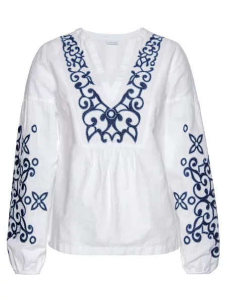 LASCANA Bluza modra bela