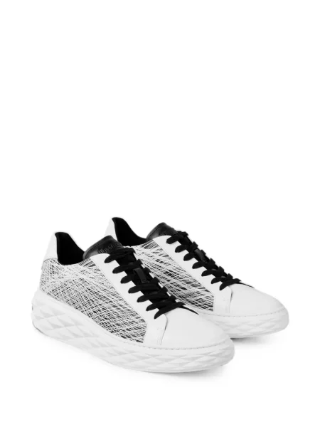 Sneakerși Jimmy Choo alb